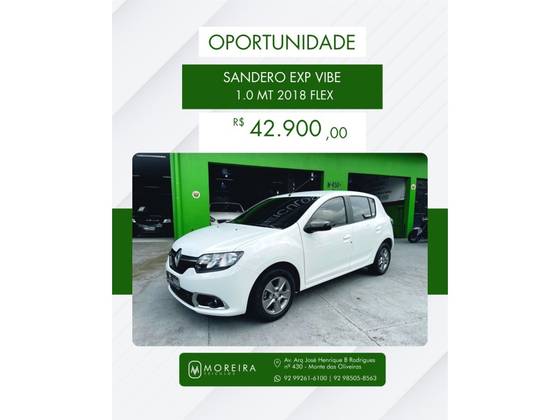 RENAULT SANDERO 1.0 12V SCE FLEX VIBE MANUAL